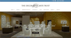 Desktop Screenshot of decorativeartstrust.org